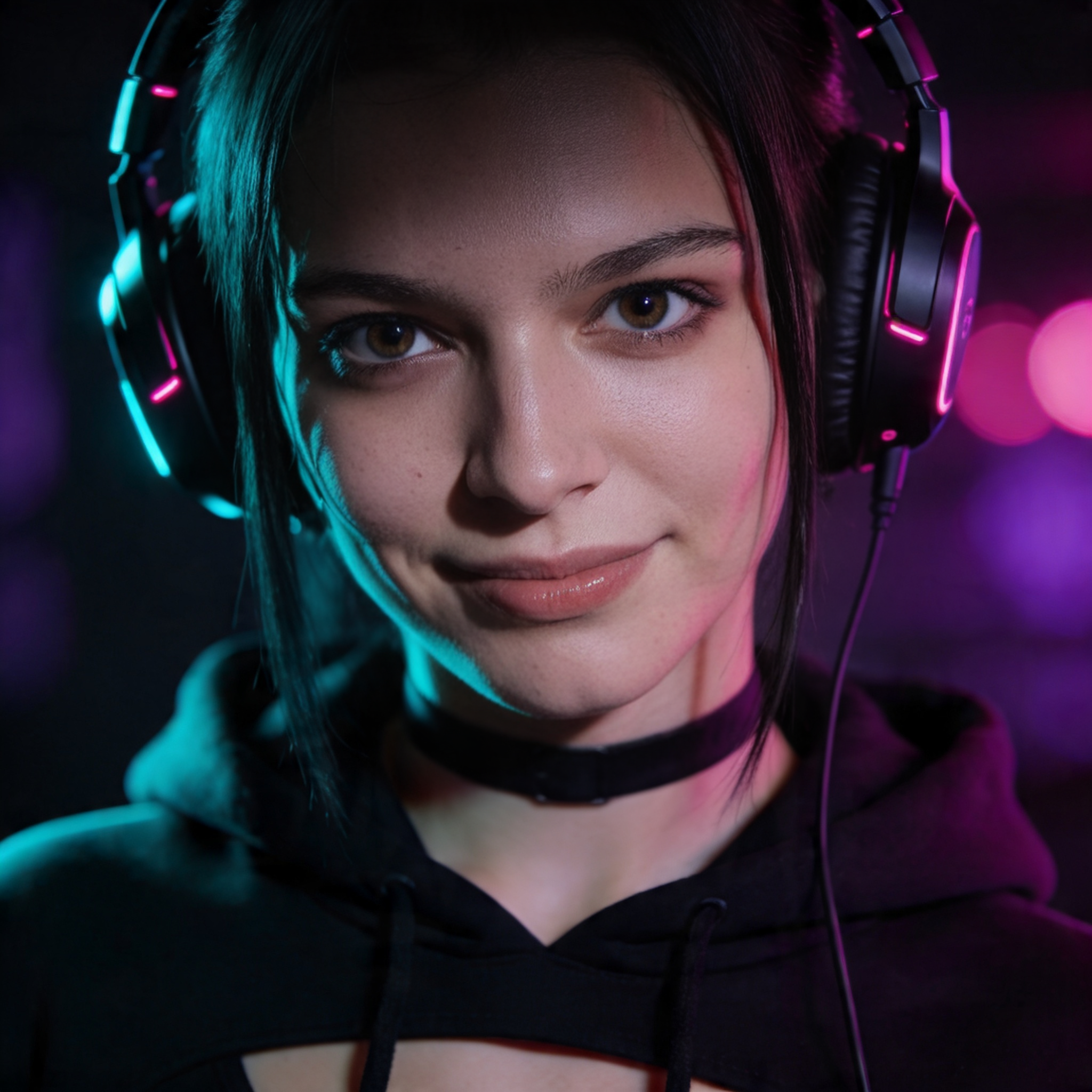 Exemplo visual 1 do guia Como criar uma garota gamer e streamer virtual com IA