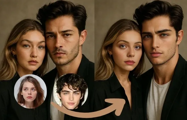 Źródłowy materiał wizualny 2 do poradnika: VideoAny vs MyIMG: test face swap i porównanie 2026